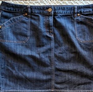 Tommy Hilfiger TH USA denim skirt size 16